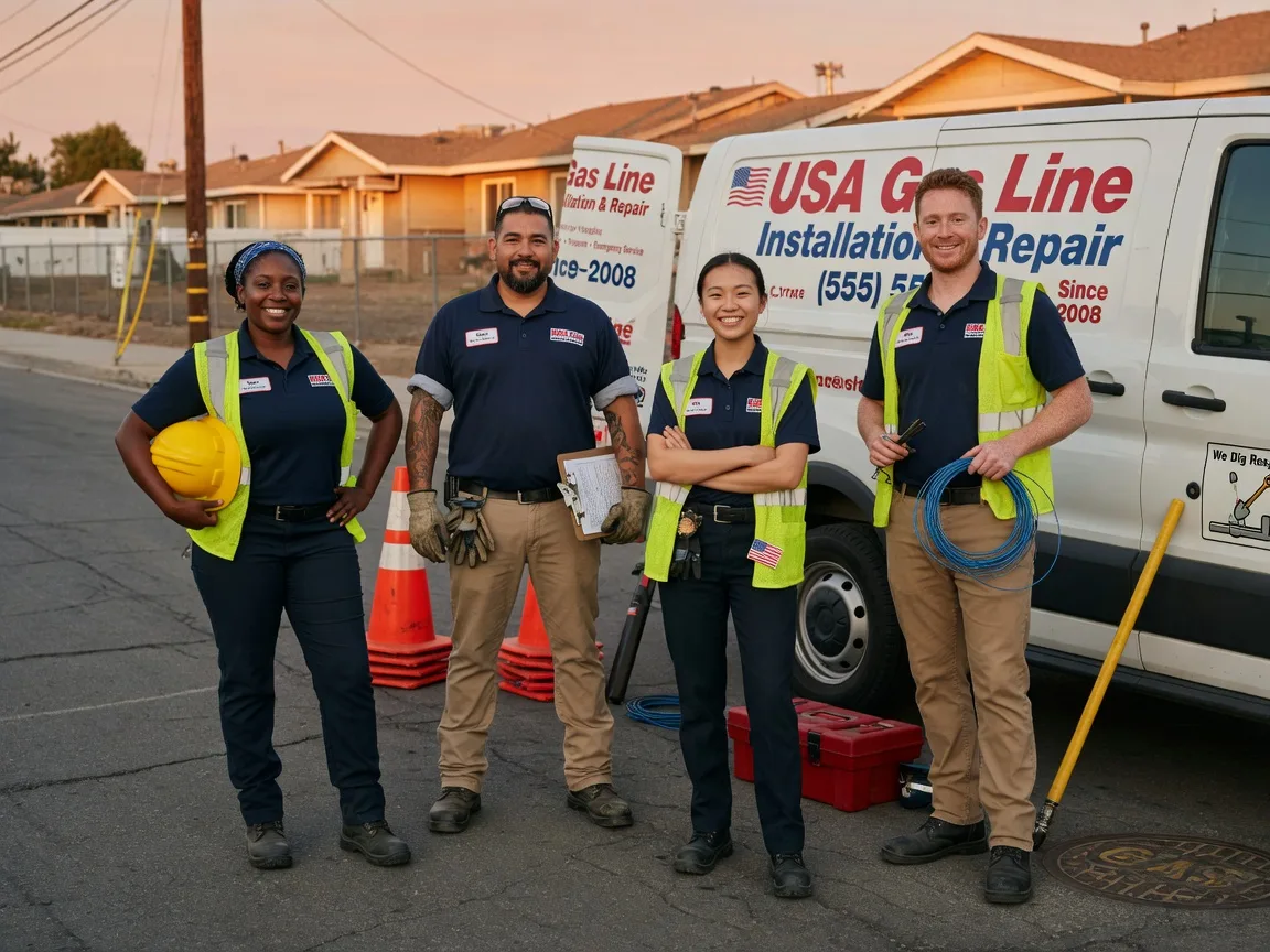 Gas Line Installation company in Tamaroa, IL